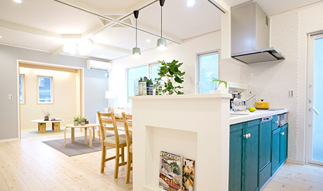 28坪プラン 内観 北欧スタイル